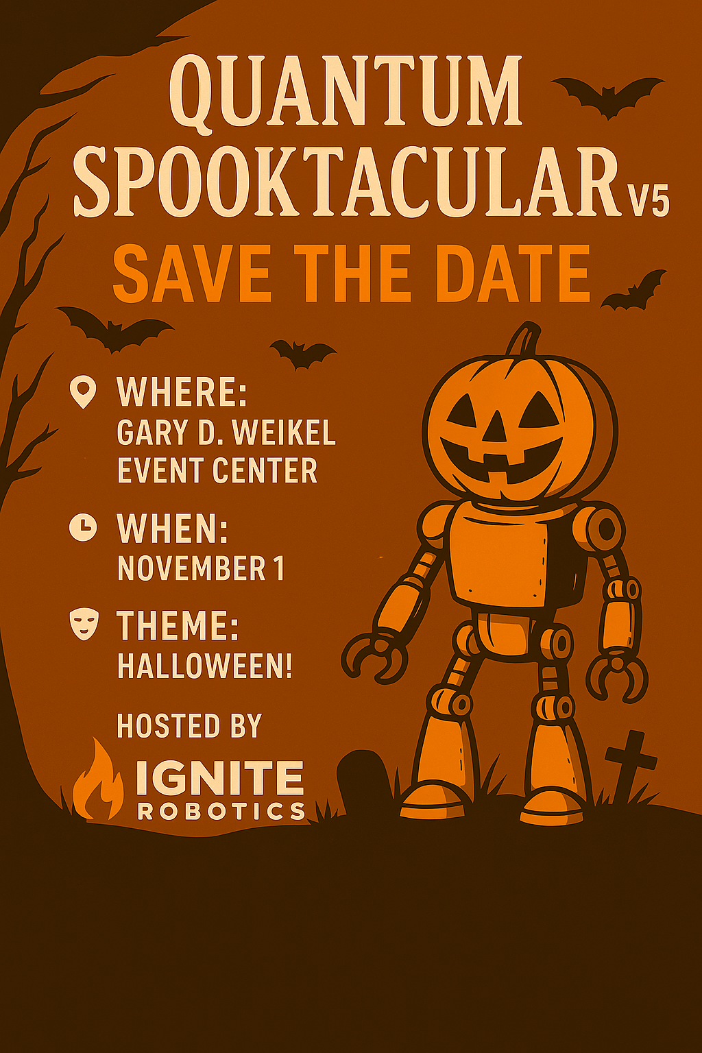 Quantum's Spooktacular V5 Robotics Competition (HS/MS)