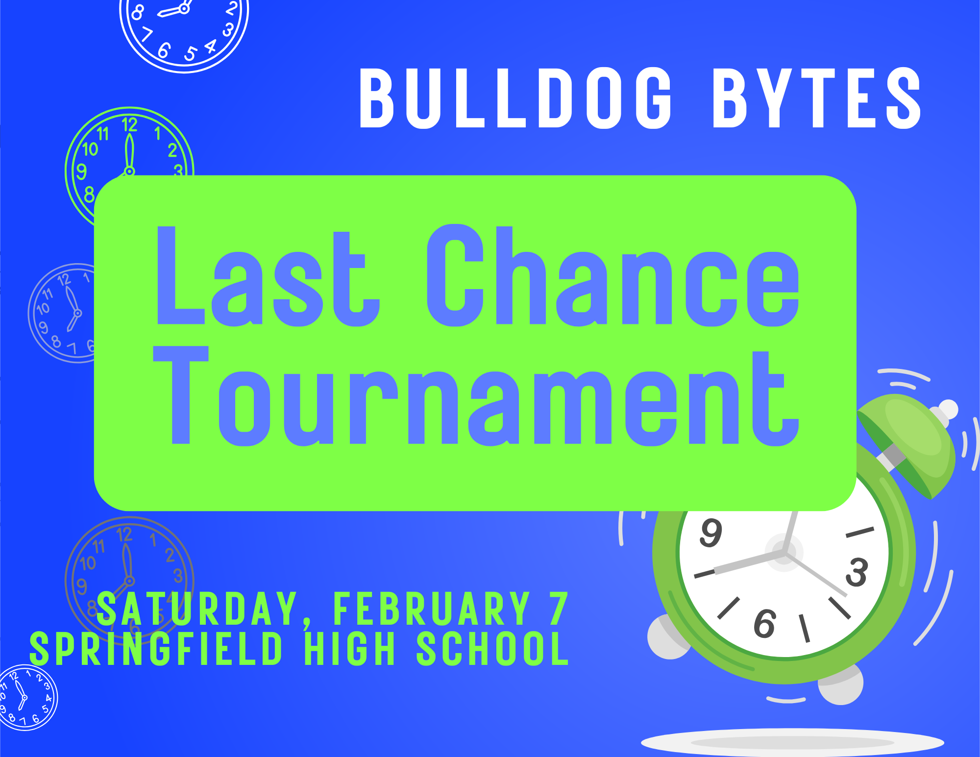 VEX V5 Robotics Competition Bulldog Bytes Last Chance Tournament
