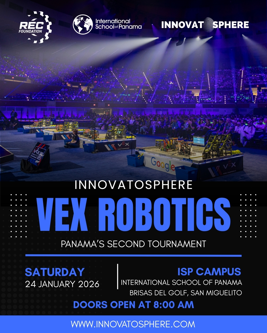 Innovatosphere Panama 2025–2026 – 2nd Official Tournament VIQRC