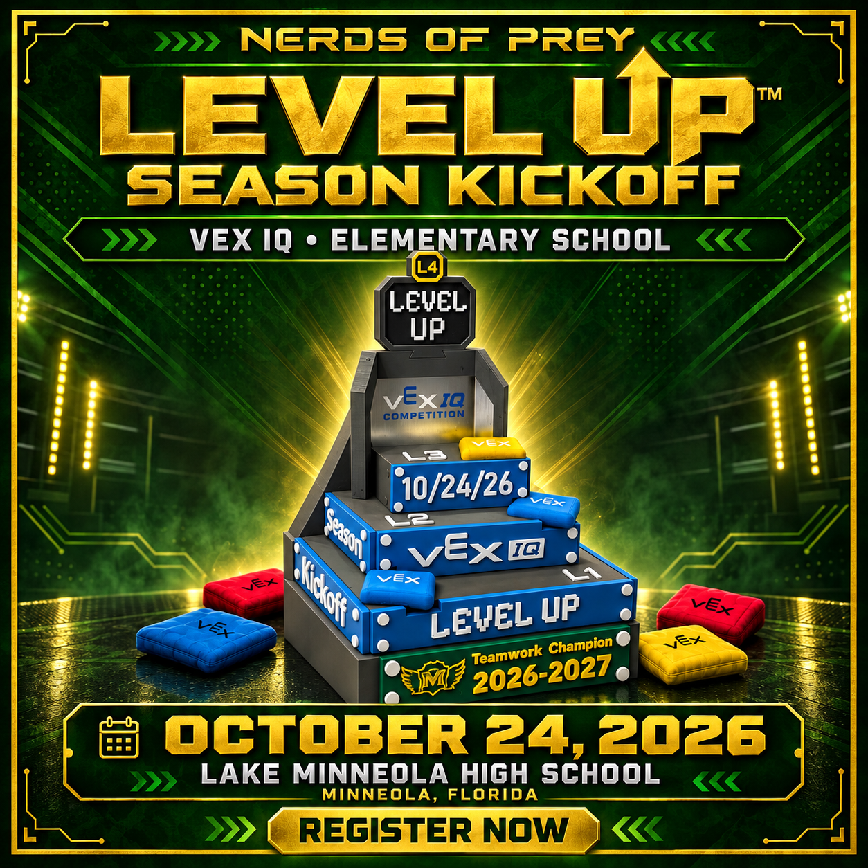 Nerds of Prey Level Up™ Season Kickoff