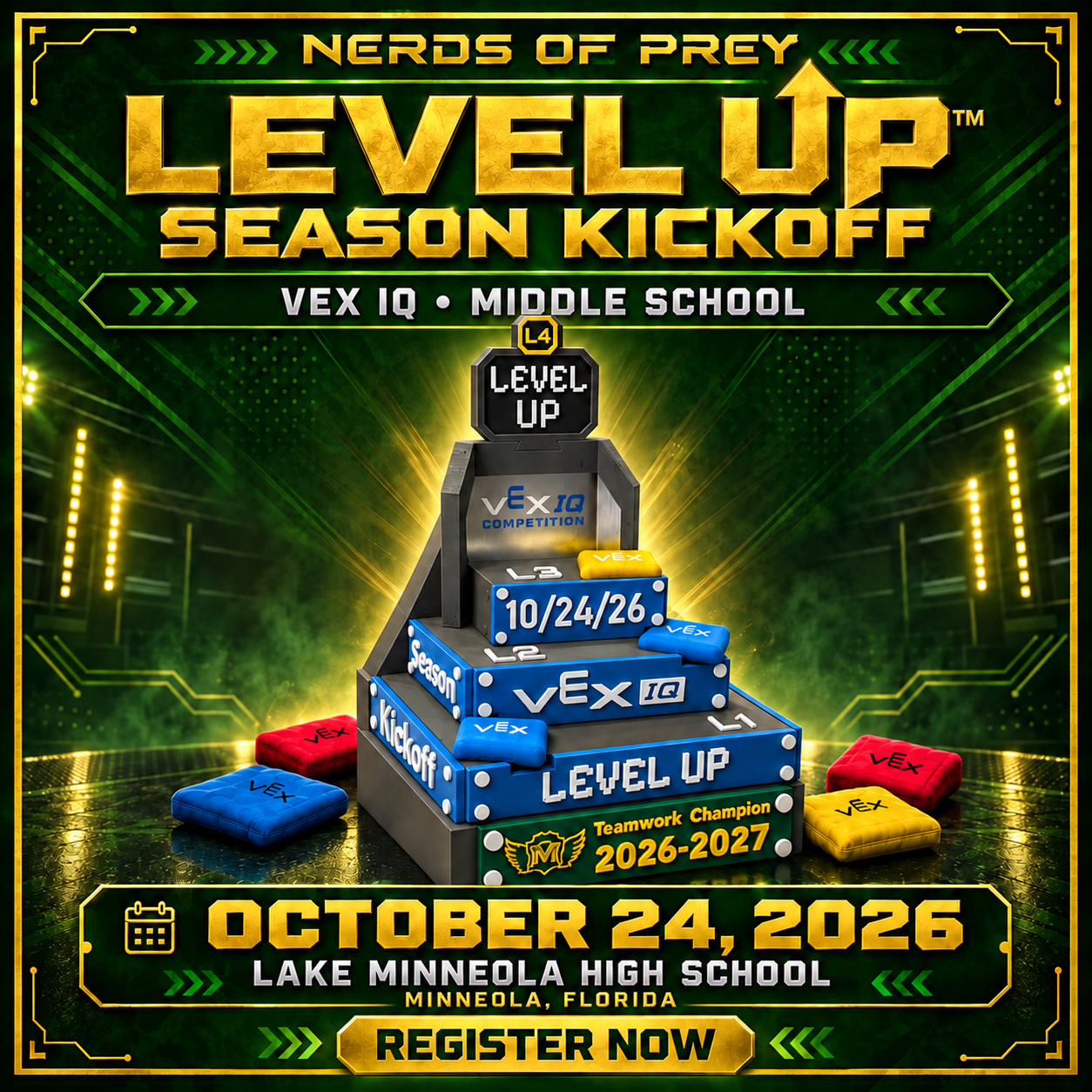 Nerds of Prey Level Up™ Season Kickoff