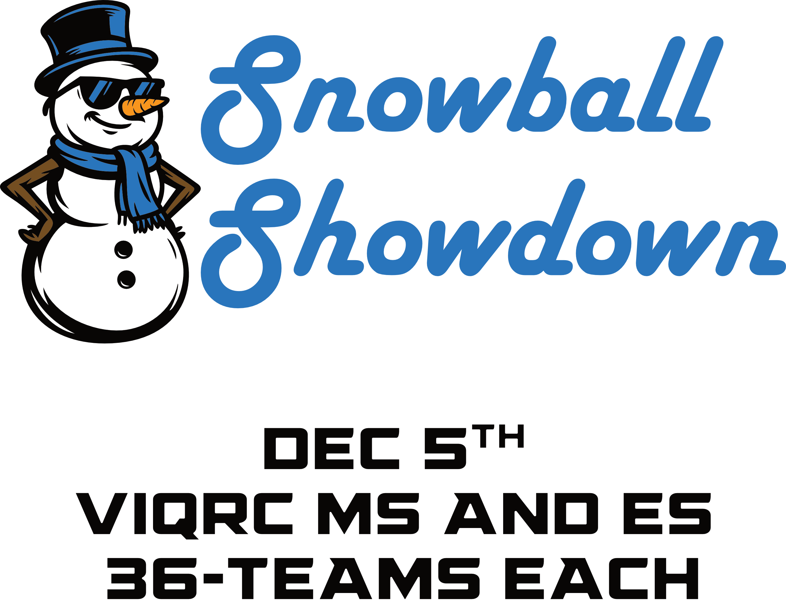 9185 Snowball Showdown - VEX IQ ES Competition