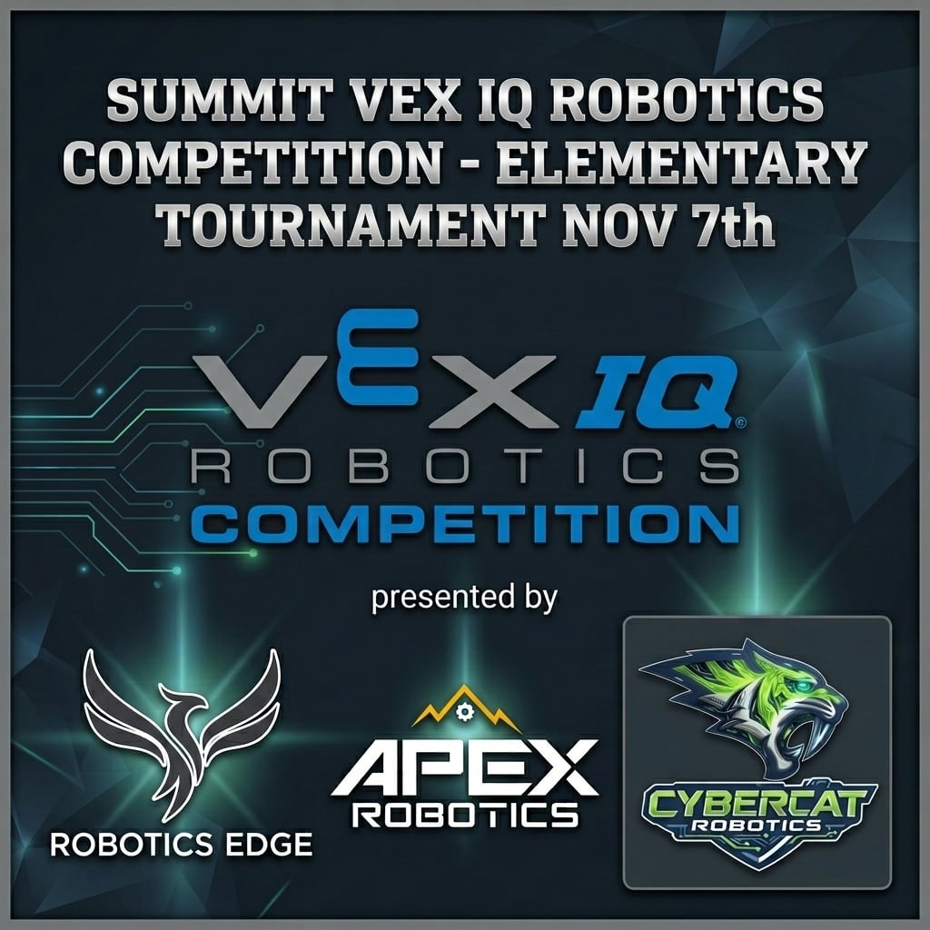 Summit VEX IQ Robotics Competition Elementary Tournaments