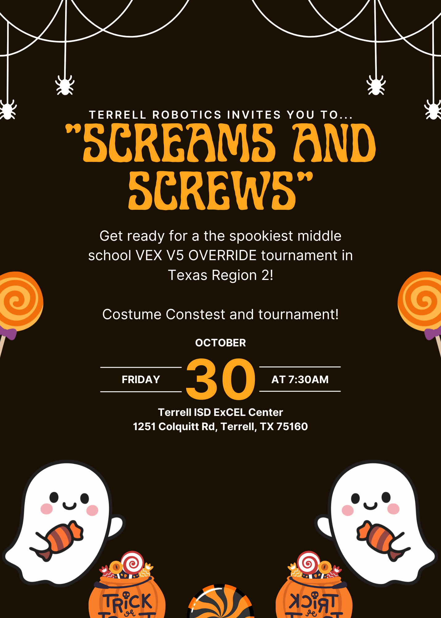 Terrell's "Screams and Screws" Middle School Tournament