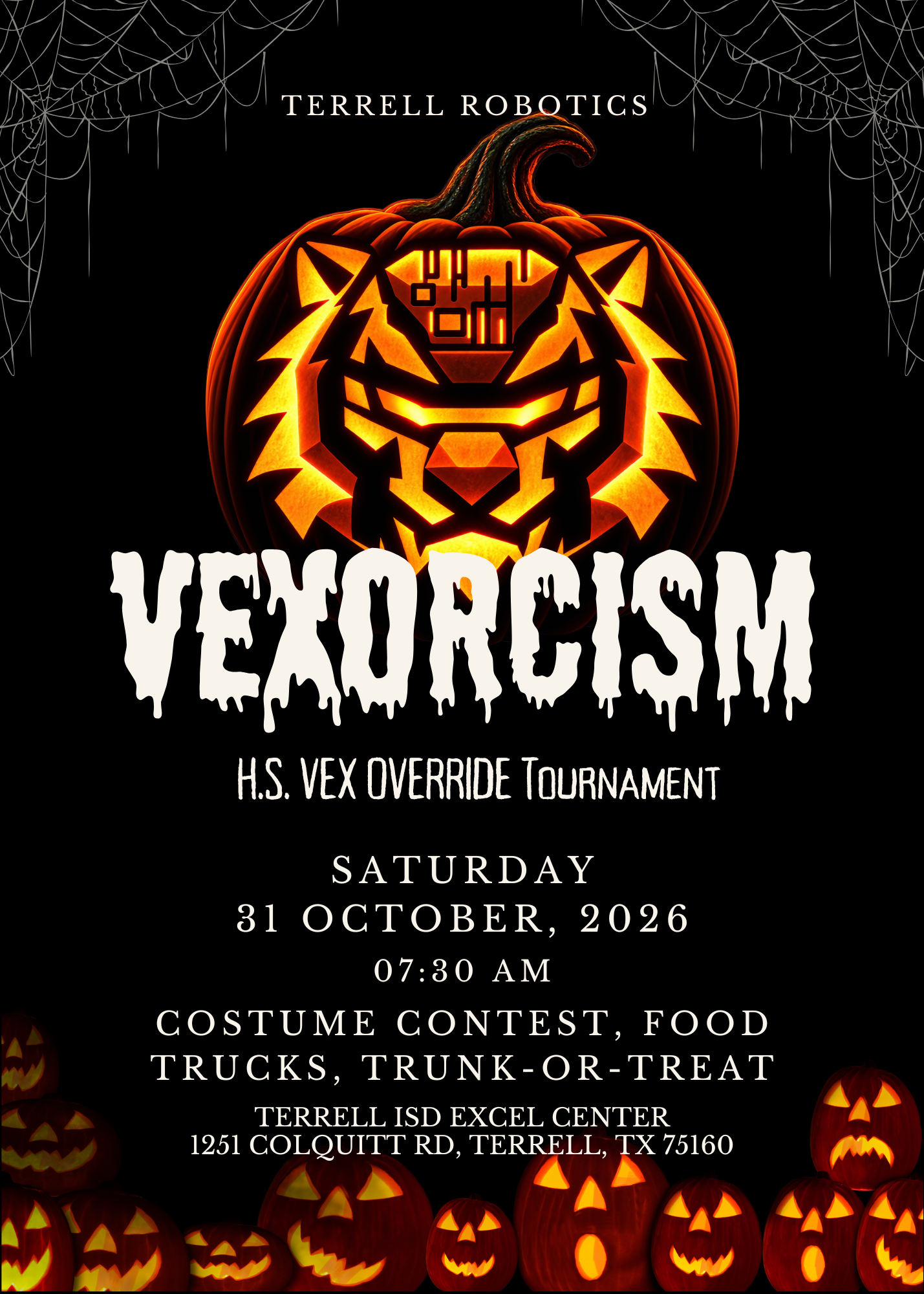 Terrell's "VEXorcism" High School Tournament