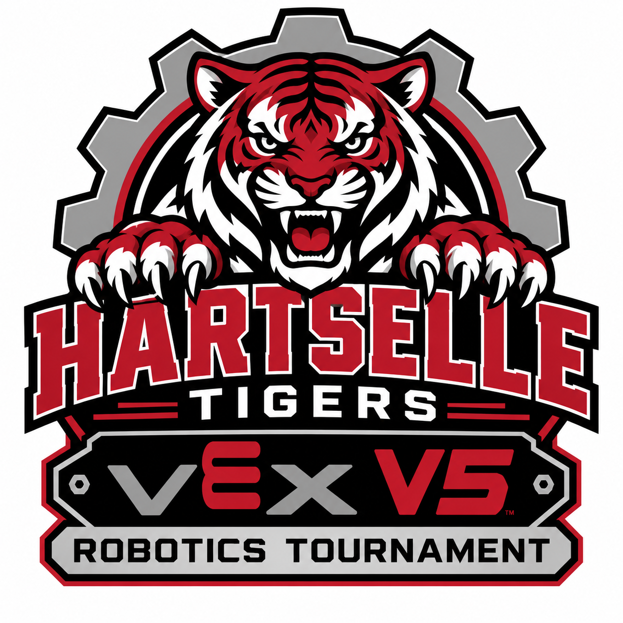 Hartselle Tigers Tournament VEX V5 Robotics Competition HS/MS