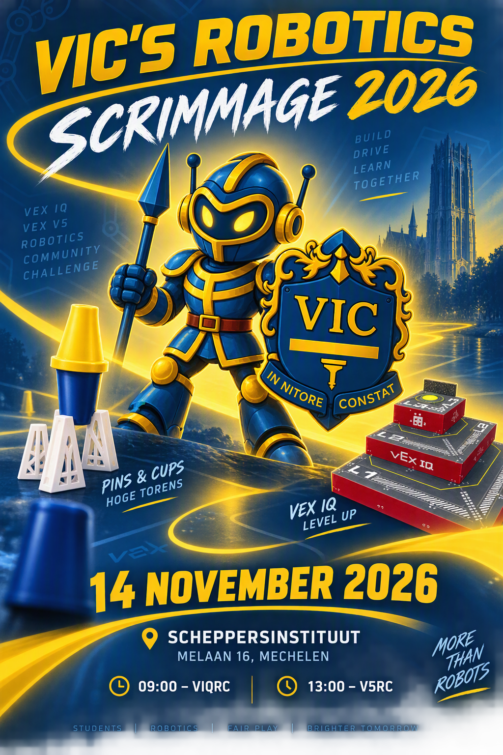 Vic's ROBOTICS Scrimmage | Override | MS-HS